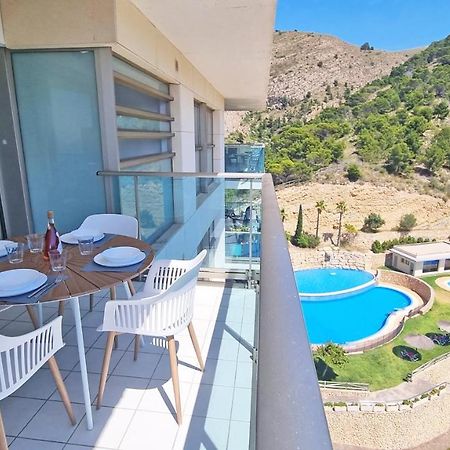 Skyline 9 Apartamento De 2 Dormitorios Soleado Con Terraza Privada 貝尼多姆 外观 照片
