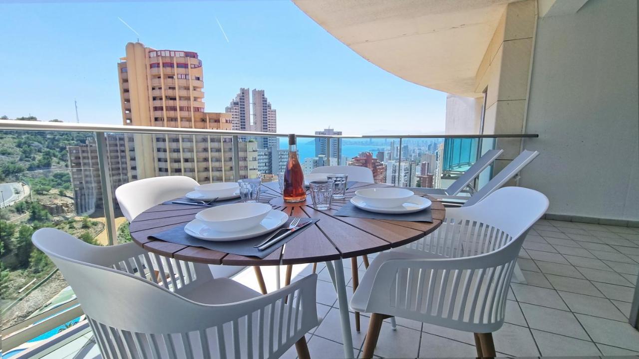 Skyline 9 Apartamento De 2 Dormitorios Soleado Con Terraza Privada 貝尼多姆 外观 照片