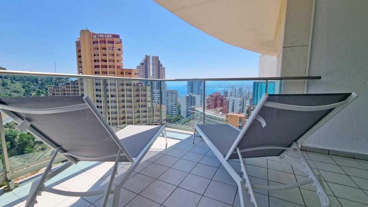 Skyline 9 Apartamento De 2 Dormitorios Soleado Con Terraza Privada 貝尼多姆 外观 照片