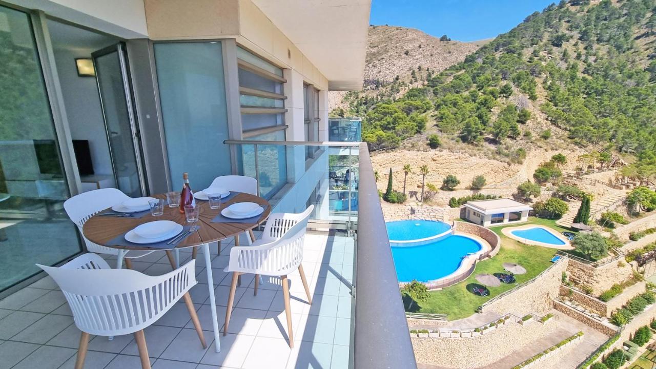 Skyline 9 Apartamento De 2 Dormitorios Soleado Con Terraza Privada 貝尼多姆 外观 照片